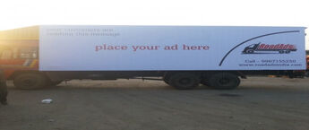 Gujarat Truck Advertising in Gujarat, Gujarat Truck Branding, Truck Ads rates Gujarat,Vehicle Advertising in India
